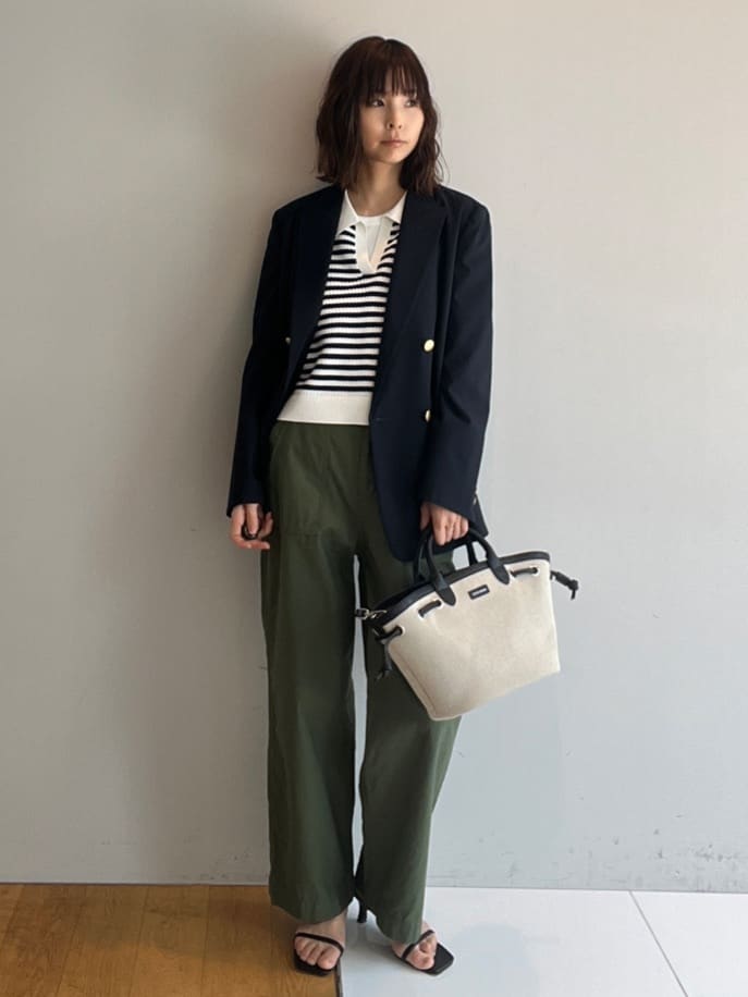 misaさんの「DRESSTERIOR｜コンフォート ダブルブレザー」を使ったコーディネート