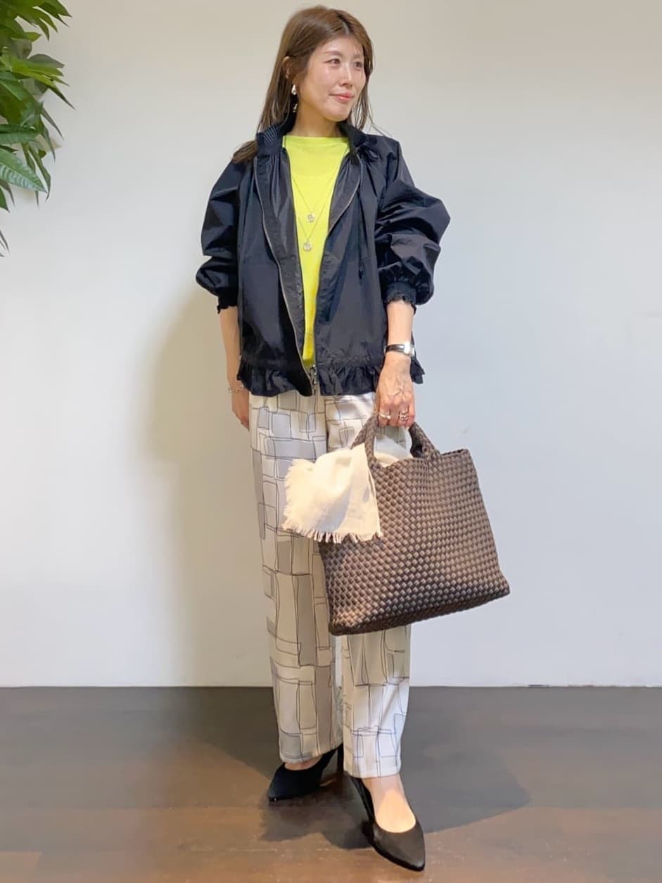 tomoさんの「UNTITLED｜【MARILYN MOON】プリーツマリンブルゾン」を使ったコーディネート