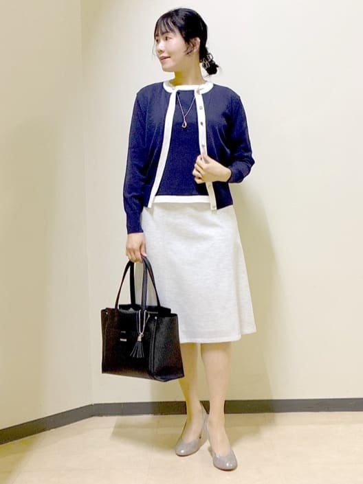 beni_gingerさんの「Reflect｜【アンサンブル可】バイカラーニット」を使ったコーディネート
