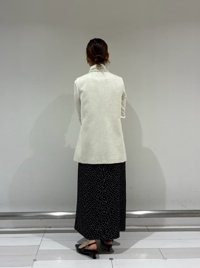 Rinさんの「UNTITLED｜◆【洗える/レイヤードインナー】ナチュラルテレコハイネックプルオーバー」を使ったコーディネート