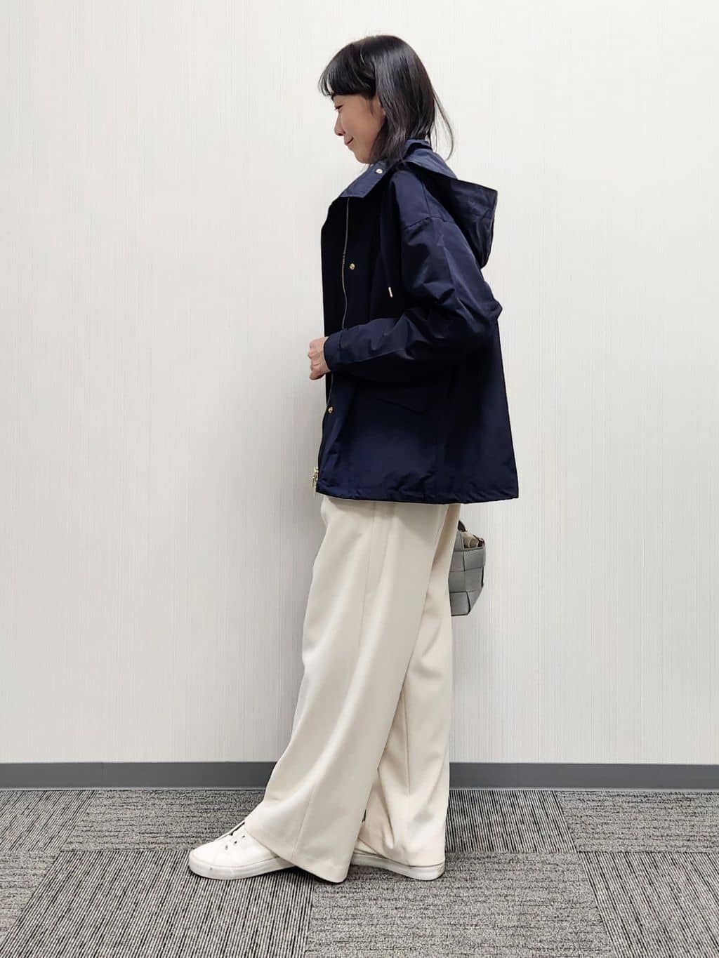 naraさんの「Dessin｜【洗える】シアーリラックスニット」を使ったコーディネート