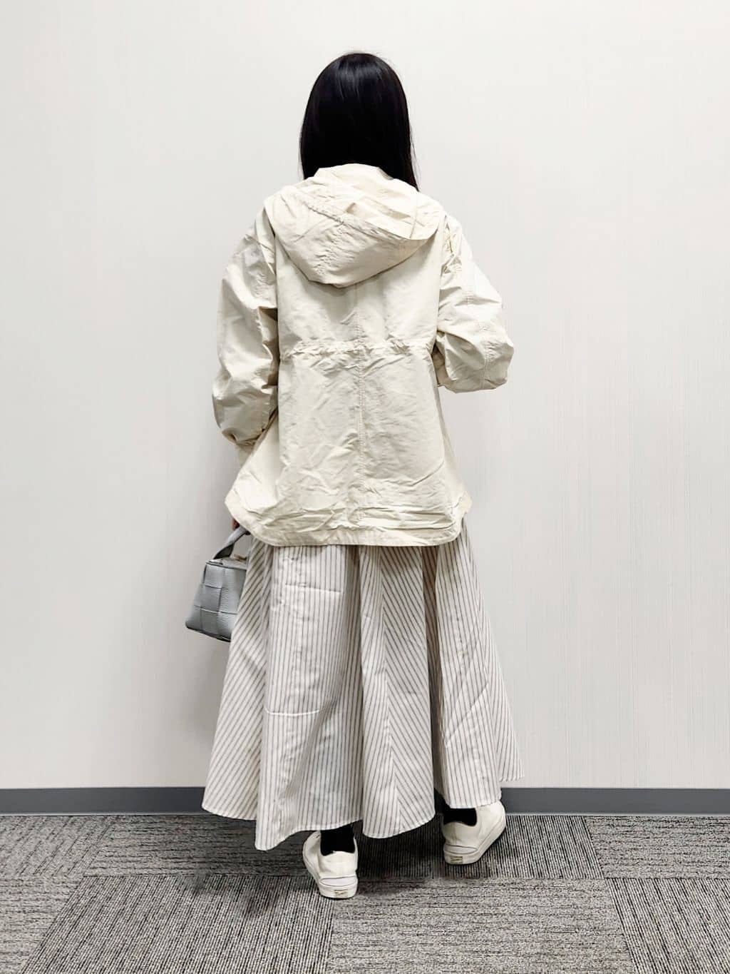 naraさんの「Dessin｜【撥水・洗える】フーデッドライトブルゾン」を使ったコーディネート