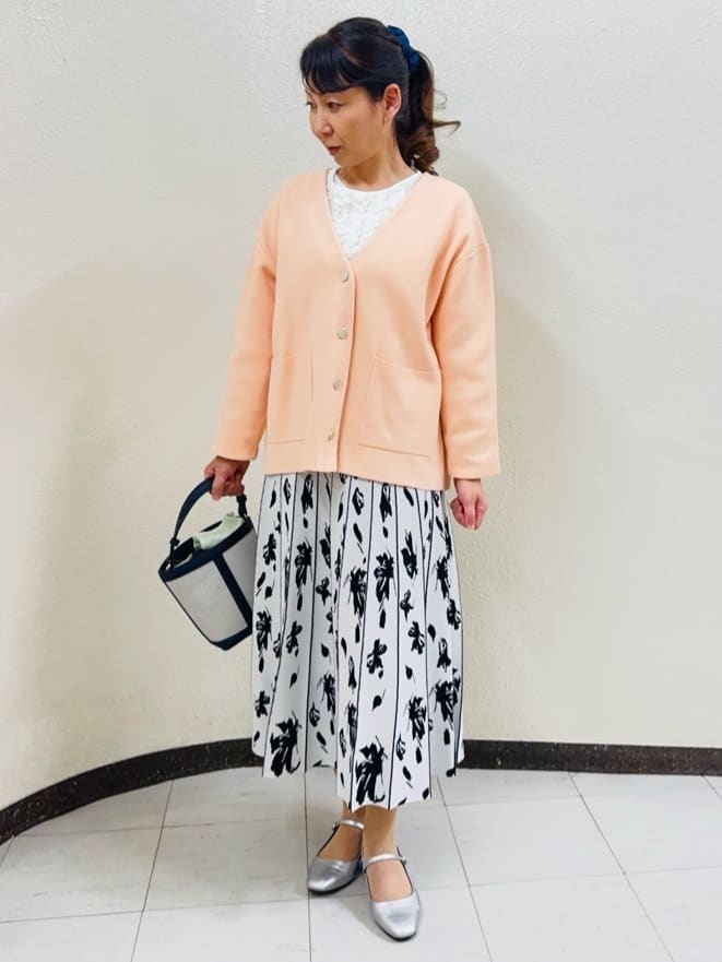 ⭐︎Eimi⭐︎さんの「Reflect｜【着回し力◎】ジャケット風ニットカーディガン」を使ったコーディネート