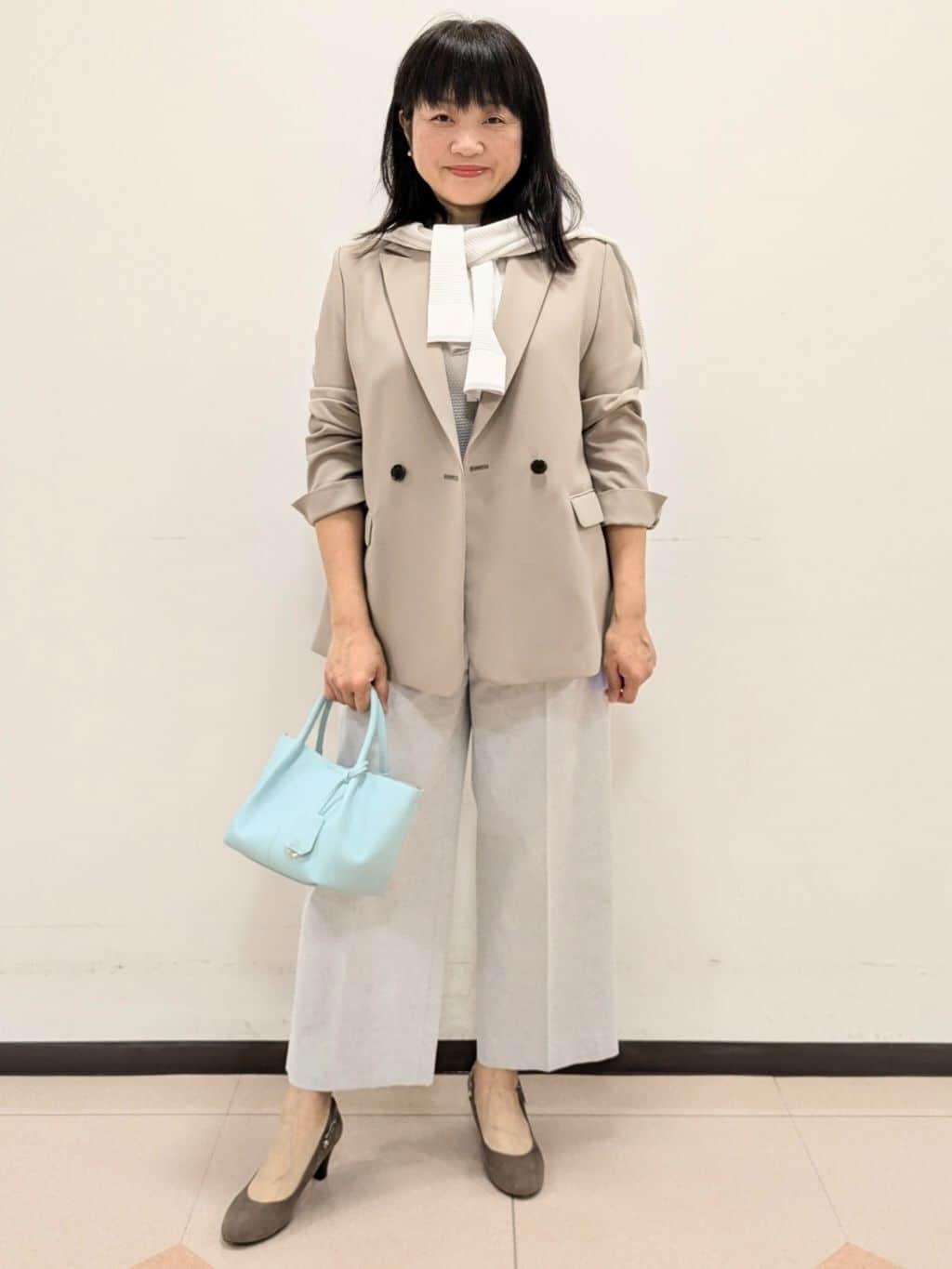 ともさんの「UNTITLED｜【追加5/本革/日本製】フリーフックベルト」を使ったコーディネート