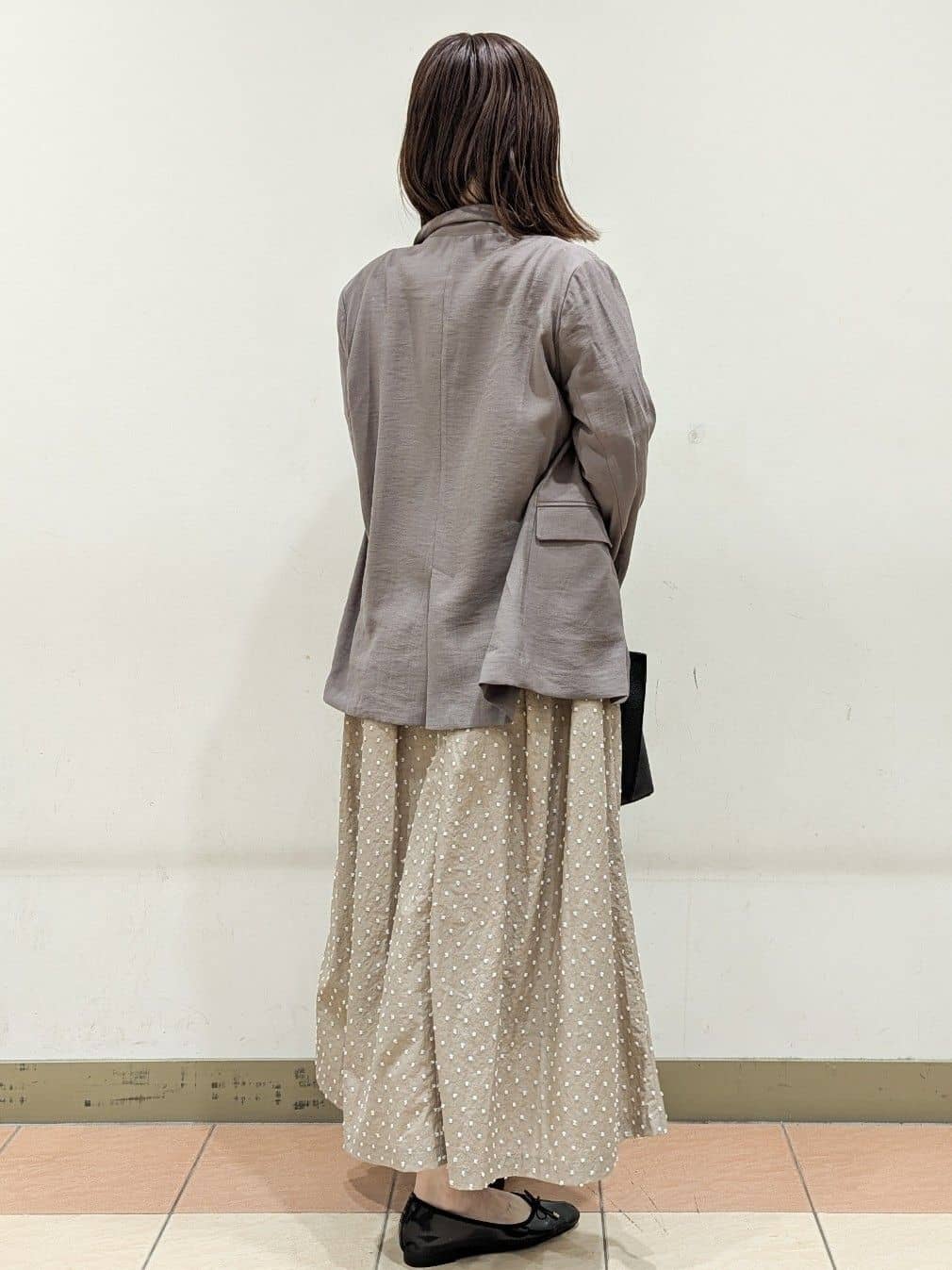 Miさんの「OPAQUE.CLIP｜メタル&times;ビジュー3連リング ネックレス」を使ったコーディネート
