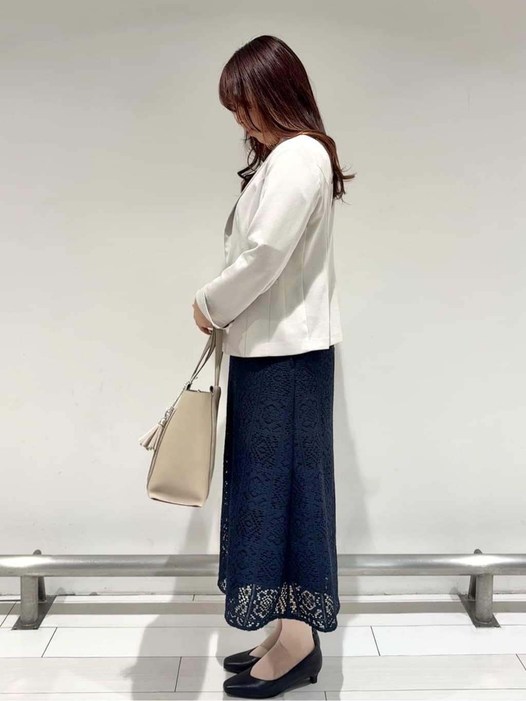 Azusaさんの「Reflect｜【SS-4Lサイズ／UVカット／接触冷感】匠ジャケット／ベーシックテーラード」を使ったコーディネート