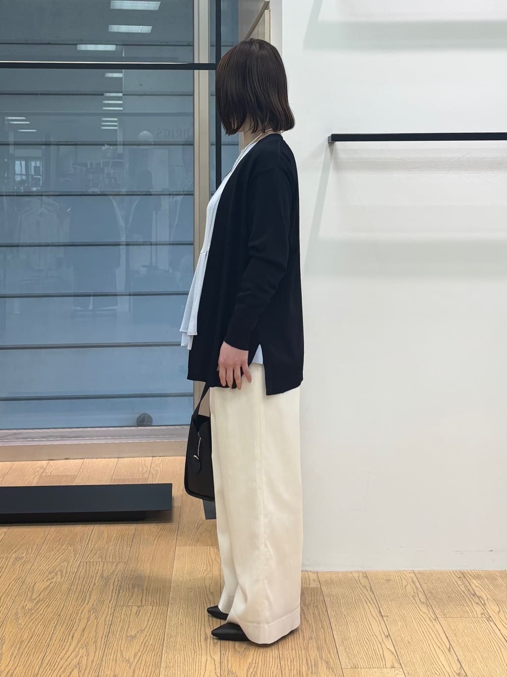 asamiさんの「INDIVI｜ランダムパール調ネックレス」を使ったコーディネート