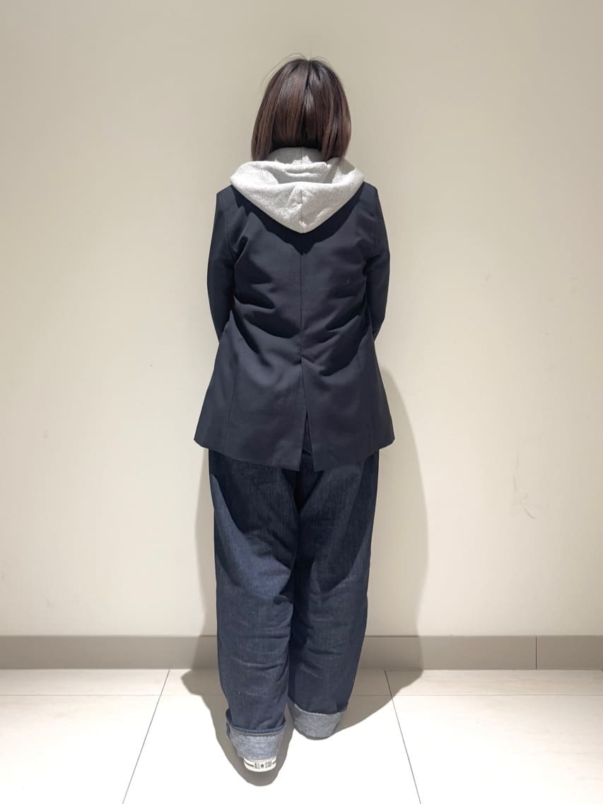 Liriさんの「Dessin｜【洗える】ワイドカーブシルエット12OZデニム」を使ったコーディネート