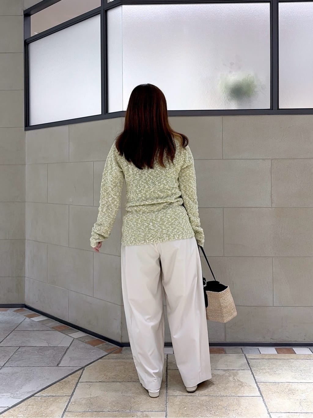 よねさんの「INDIVI｜ブークレポロニット」を使ったコーディネート
