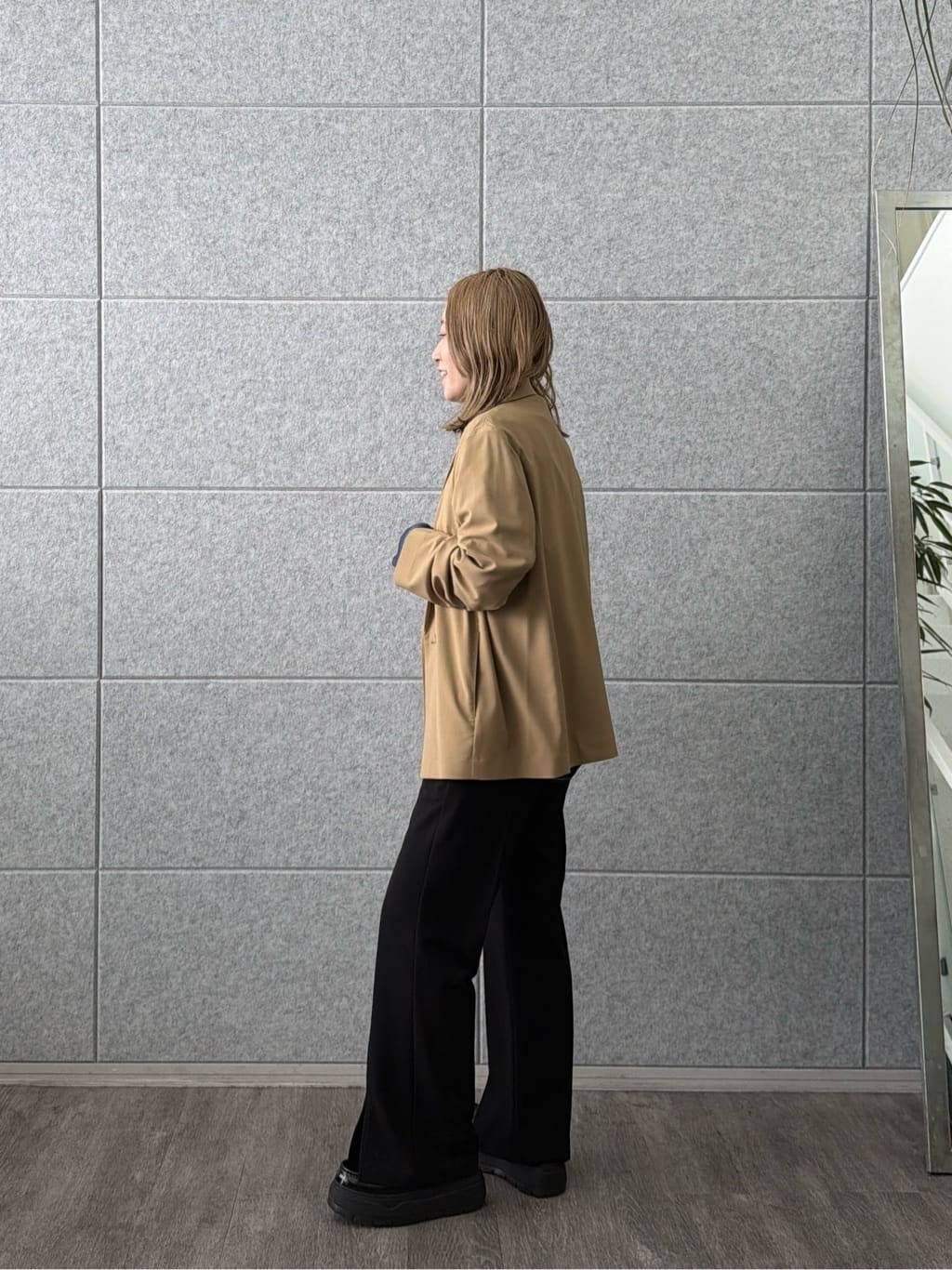 kotakiさんの「INDIVI｜Comfy SET UP｜ダブルブレストイージージャケット【セットアップ対応／通勤／カセット服／接触」を使ったコーディネート