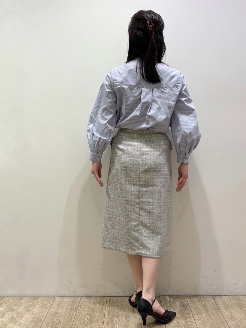 mameさんの「index｜撥水トレンチコート【洗濯機OK／花粉対応】《XS～3L》」を使ったコーディネート