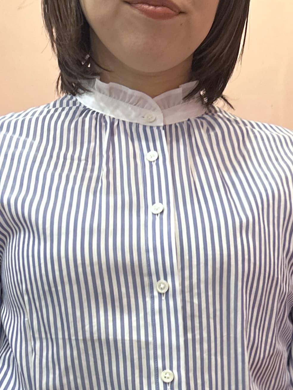 komatsuさんの「DRESSTERIOR｜◆【otonaMUSE5月号掲載/ウォッシャブル】ロンドンストライプクレリックブラウス」を使ったコーディネート