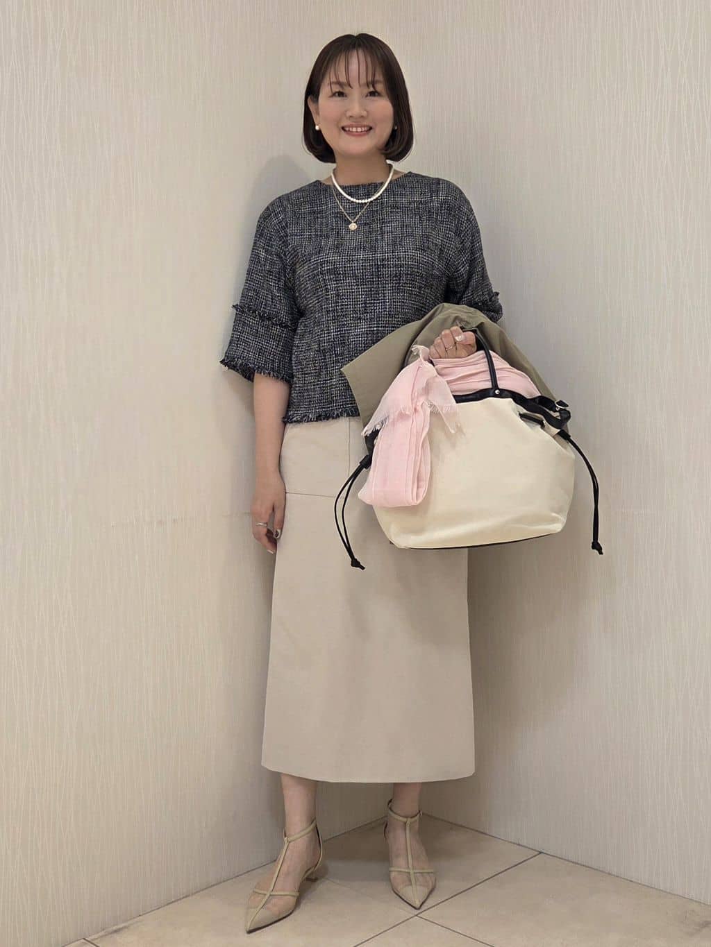 naokoさんの「UNTITLED｜◆【はっ水】ライトコットンミリタリーコート」を使ったコーディネート