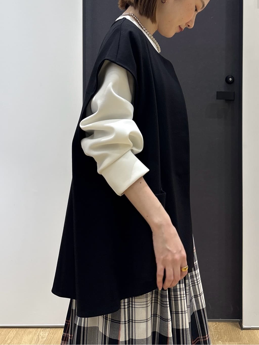 risaさんの「Dessin｜【洗える】ポンチジレ」を使ったコーディネート