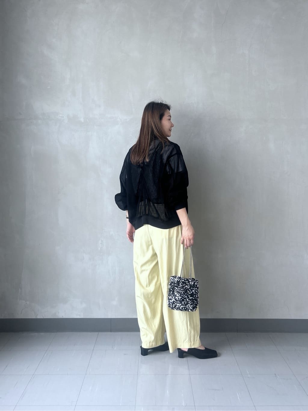 takaさんの「INDIVI｜メッシュブルゾン」を使ったコーディネート
