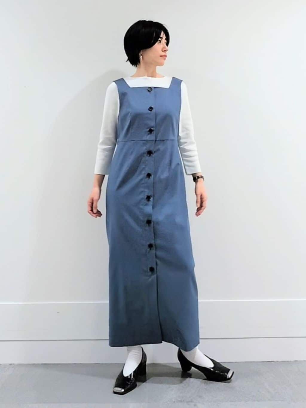 ミズタさんの「UNTITLED｜◆【セットアップ可/はっ水】シャイニータイプライターブルゾン」を使ったコーディネート