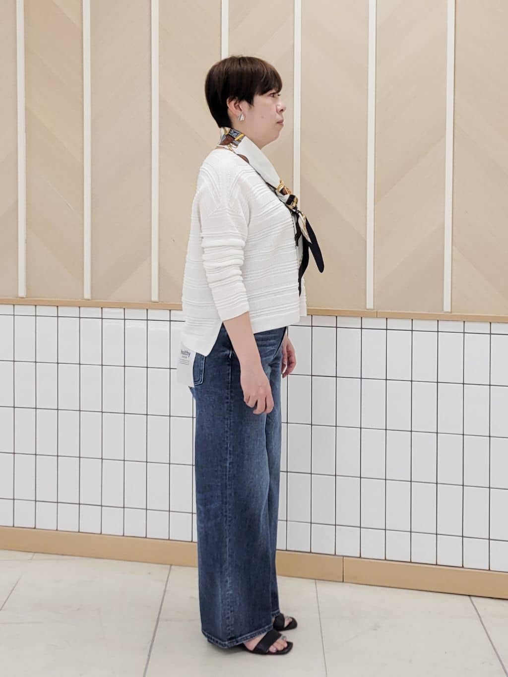 tomoさんの「COUP DE CHANCE｜◆【デニムパンツ】Healthy Denim／ Pink Pepper Midrise（ピンクペッパ」を使ったコーディネート