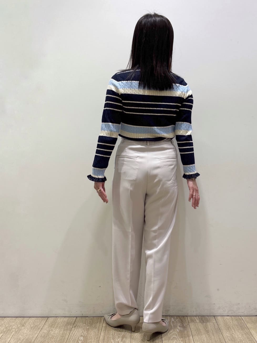 mameさんの「index｜撥水トレンチコート【洗濯機OK／花粉対応】《XS～3L》」を使ったコーディネート