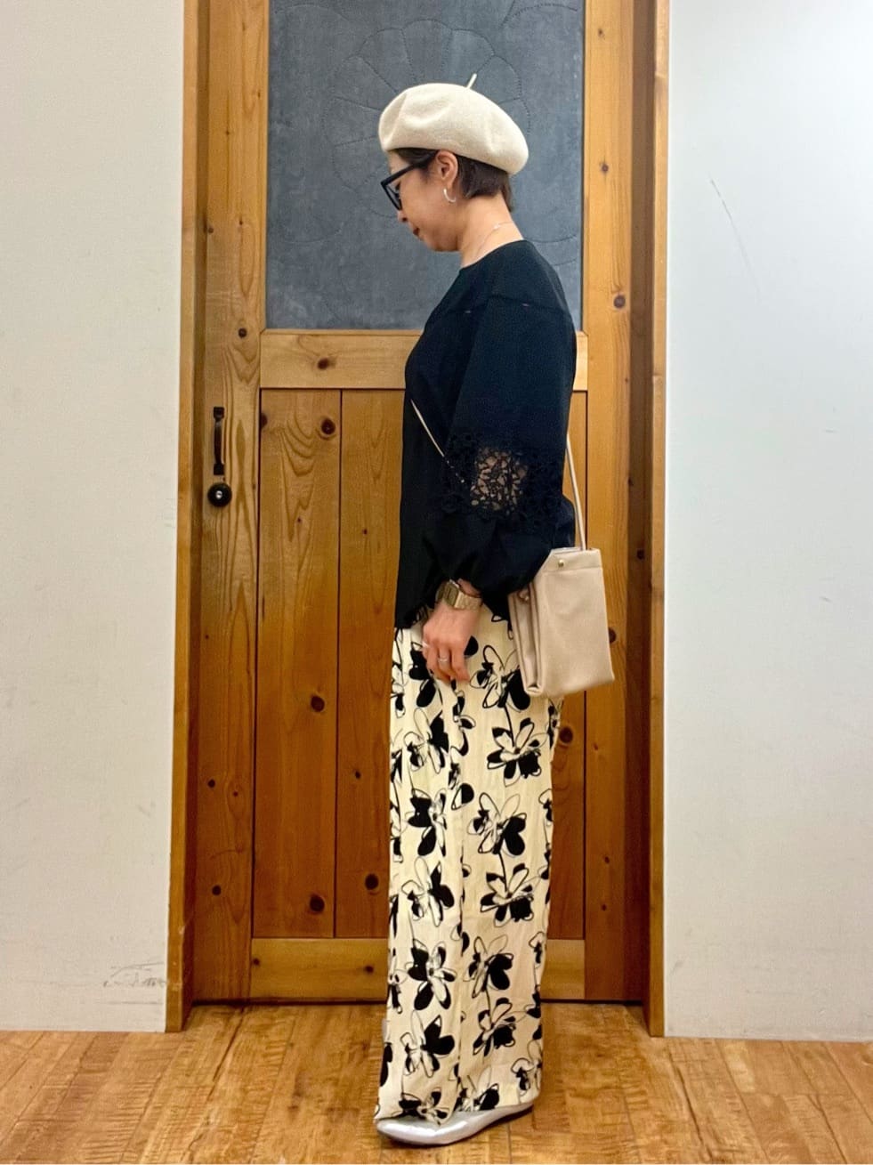 ゆみさんの「SHOO･LA･RUE｜2層ミニショルダーバッグ」を使ったコーディネート