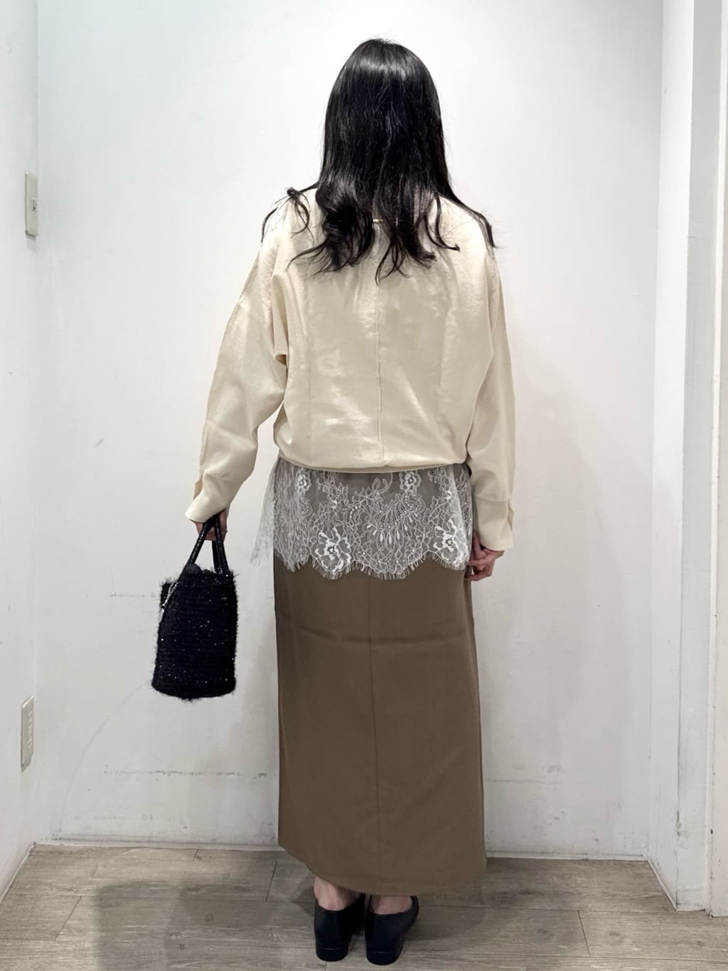 yuicciさんの「OPAQUE.CLIP｜裾レースタンクトップ【洗濯機OK】」を使ったコーディネート