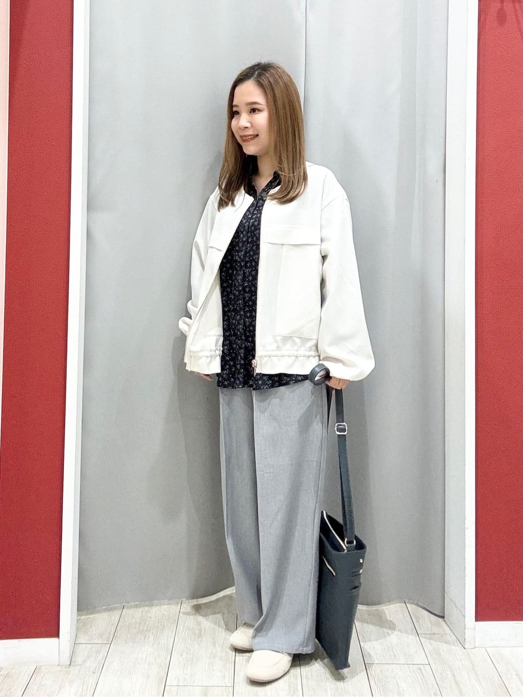shioさんの「SHOO･LA･RUE｜【洗える】ニットローファー」を使ったコーディネート