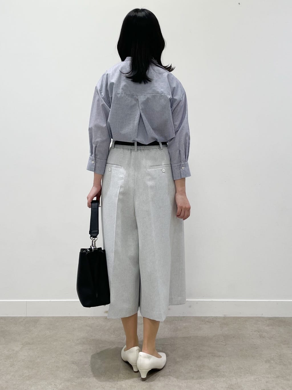 yukariさんの「Reflect｜【接触冷感】八分袖フロントフリルブラウス」を使ったコーディネート
