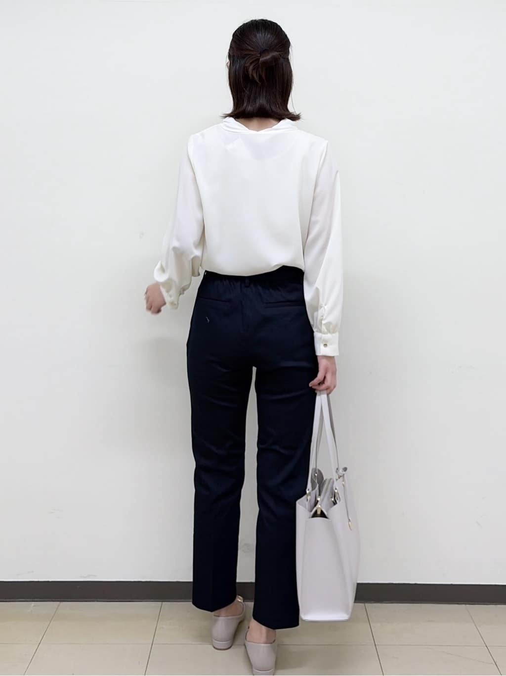 yurinaさんの「index｜【着丈選べる】Everyday！ひんやりテーパードパンツ《吸水速乾／透け防止／洗濯機OK／XS～LL」を使ったコーディネート