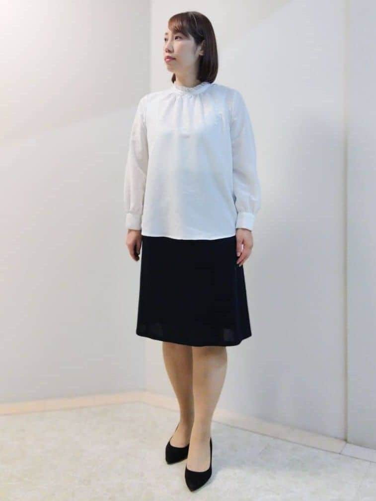 エリさんの「Reflect｜【SS-4Lサイズ／UVカット／接触冷感】匠ジャケット／ベーシックテーラード」を使ったコーディネート
