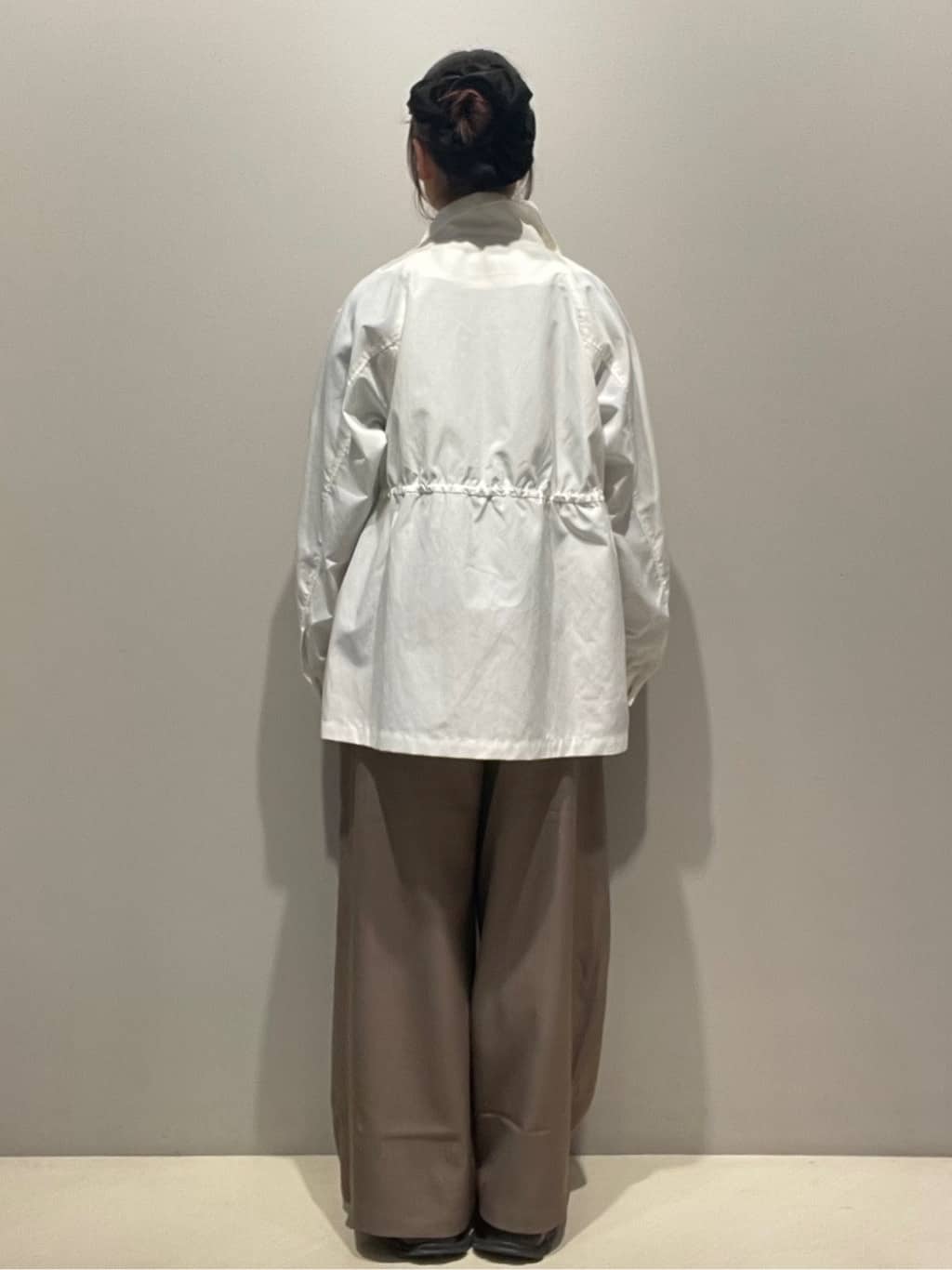 mikiさんの「OPAQUE.CLIP｜撥水スタンドZIPブルゾン【洗濯機OK／UVケア／花粉対応】」を使ったコーディネート
