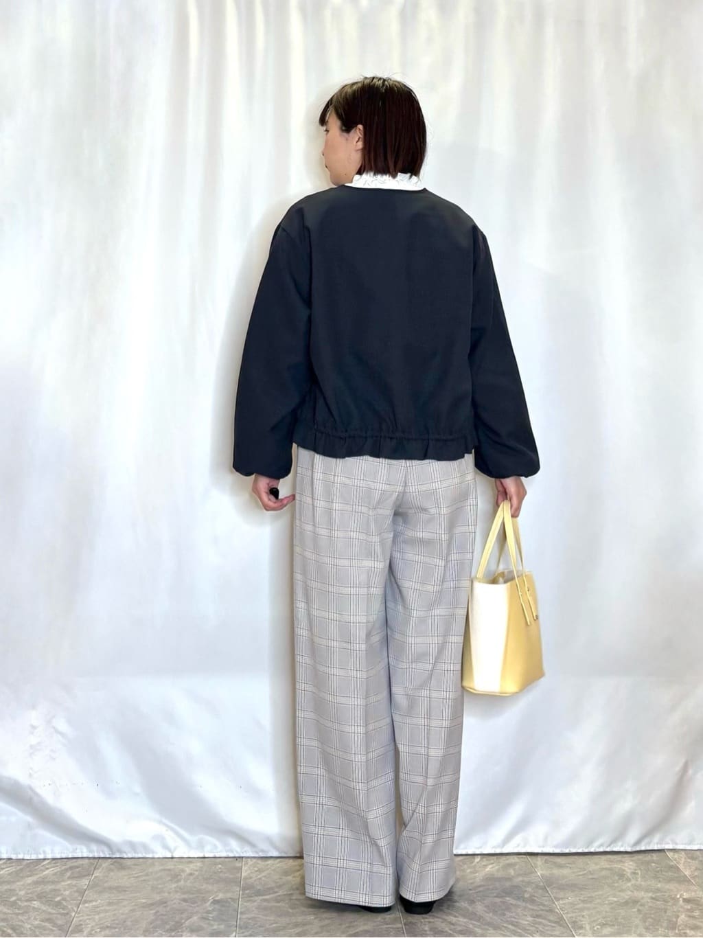 ネリさんの「SHOO･LA･RUE｜【軽量/2WAY】コーデのアクセントになる　配色トートバッグ」を使ったコーディネート