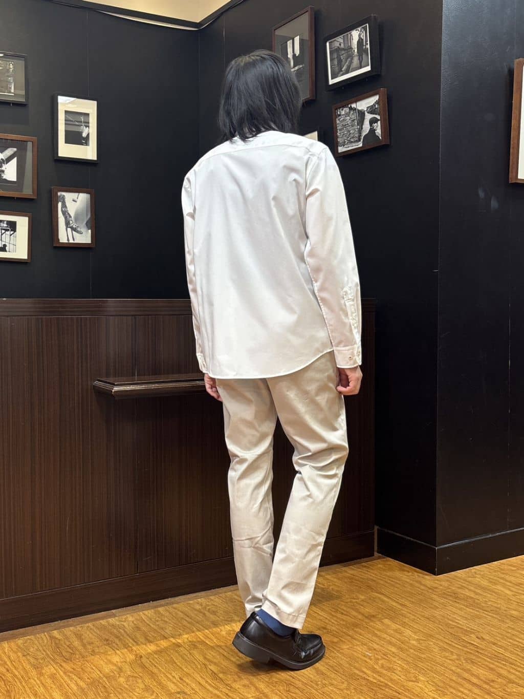 moritaさんの「TAKEO KIKUCHI｜リネンライクカルゼ リブブルゾン」を使ったコーディネート