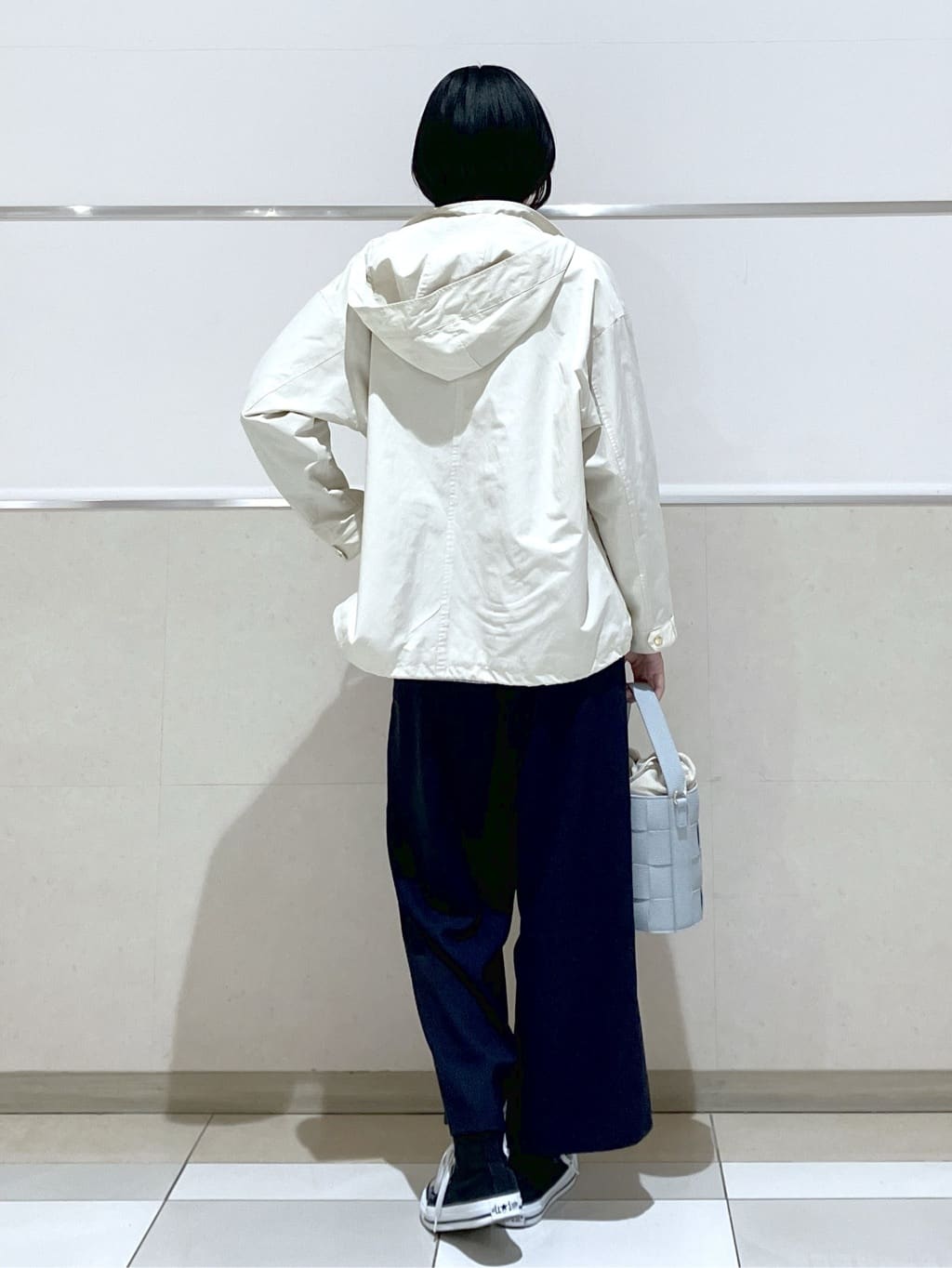 eriko さんの「Dessin｜【洗える】バルーンスリーブバンドカラーシャツ」を使ったコーディネート