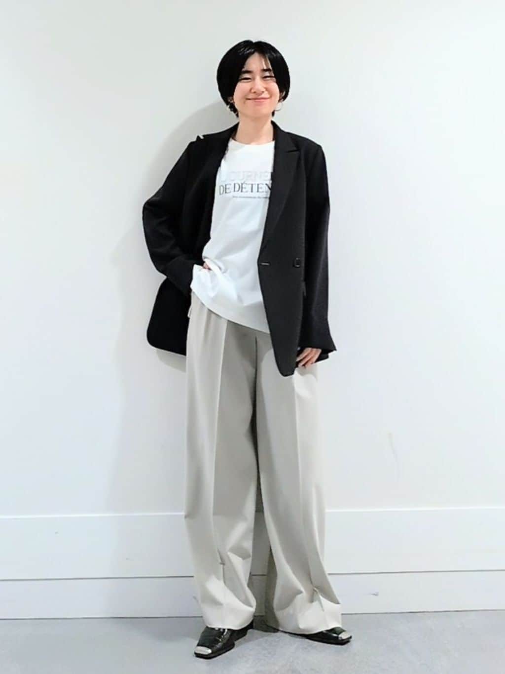 ミズタさんの「UNTITLED｜【ロゴ/プリント】グラフィックTシャツ」を使ったコーディネート