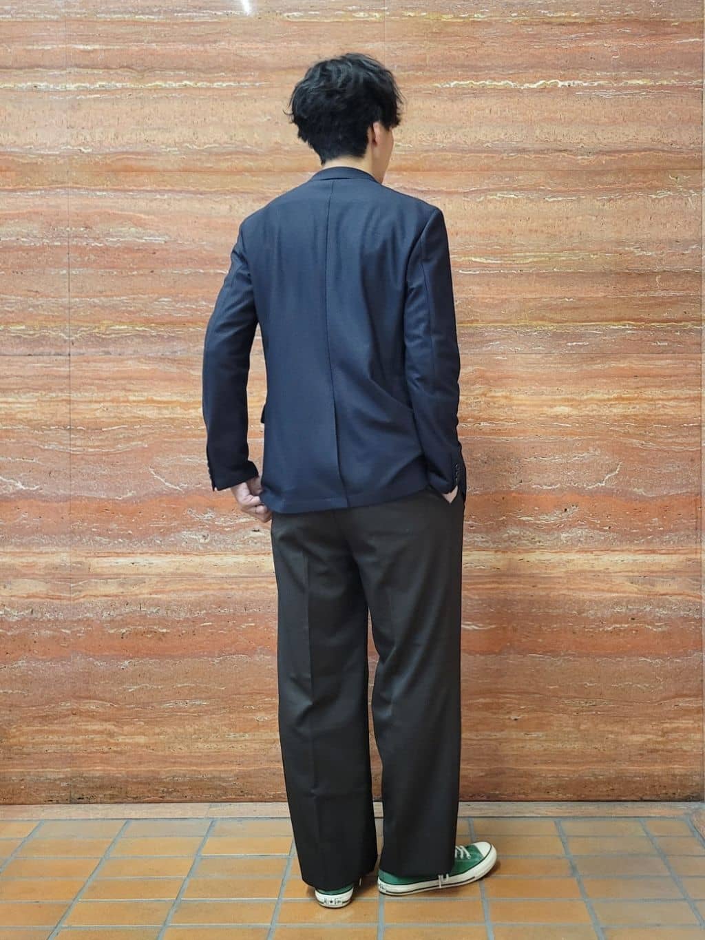 piroyaさんの「TAKEO KIKUCHI｜【抗菌防臭】CALCULO（R）ジャージ ジャケット」を使ったコーディネート