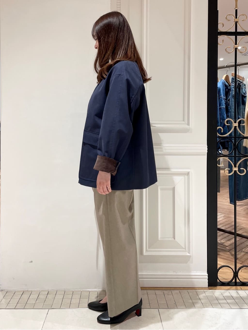 minowaさんの「DRESSTERIOR｜【ウォッシャブル】スプリング ハンティングジャケット」を使ったコーディネート