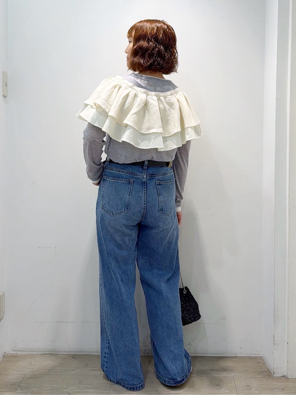 sumicaさんの「OPAQUE.CLIP｜配色レイヤードロングスリーブTシャツ【洗える】」を使ったコーディネート