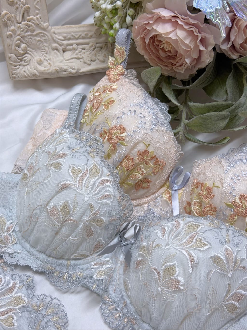 cocoさんの「Risa Magli｜リーゼル ブラジャー (D-F) ＜Side Shape（サイドシェイプ）＞」を使ったコーディネート