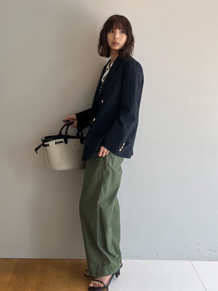 misaさんの「DRESSTERIOR｜コンフォート ダブルブレザー」を使ったコーディネート