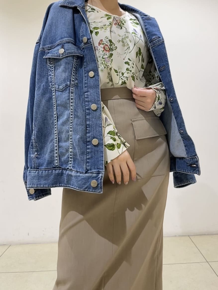 watanabeさんの「UNTITLED｜【Healthy DENIM】別注Bran／デニムジャケット」を使ったコーディネート
