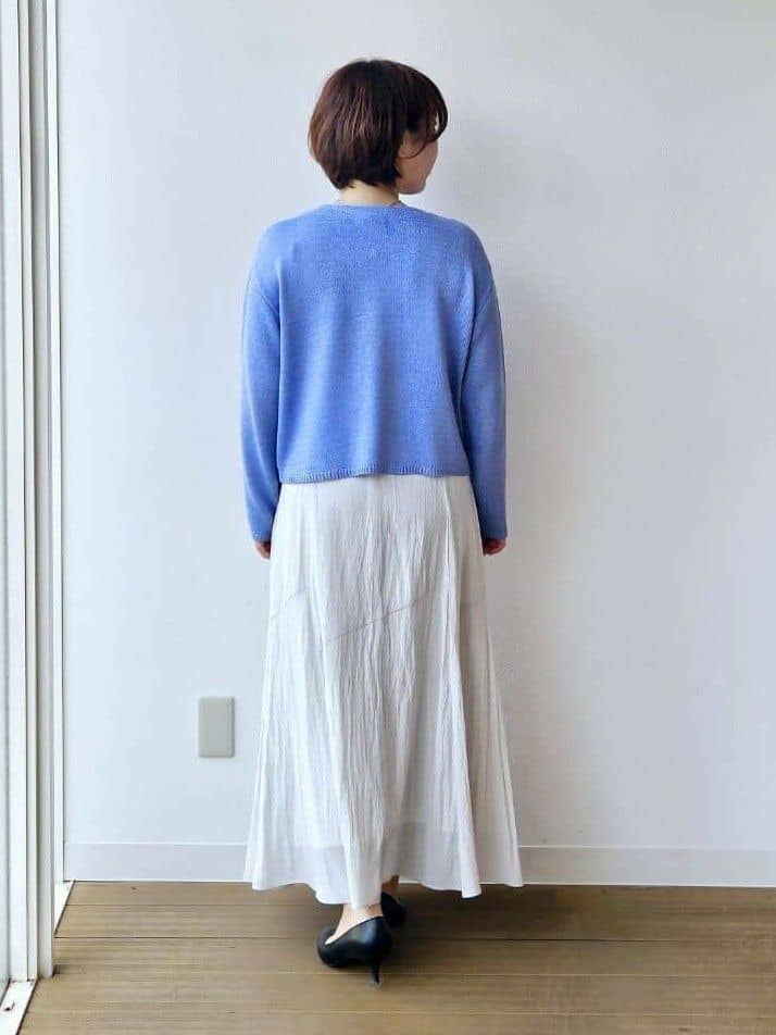 やじまさんの「UNTITLED｜【定番人気/はっ水/洗える】タスランショートトレンチコート」を使ったコーディネート