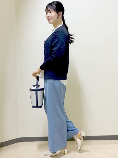  beni_gingerさんの「Reflect｜【選べる5色◎／マシンウォッシュ可】シャーリングデザインブラウス」を使ったコーディネート