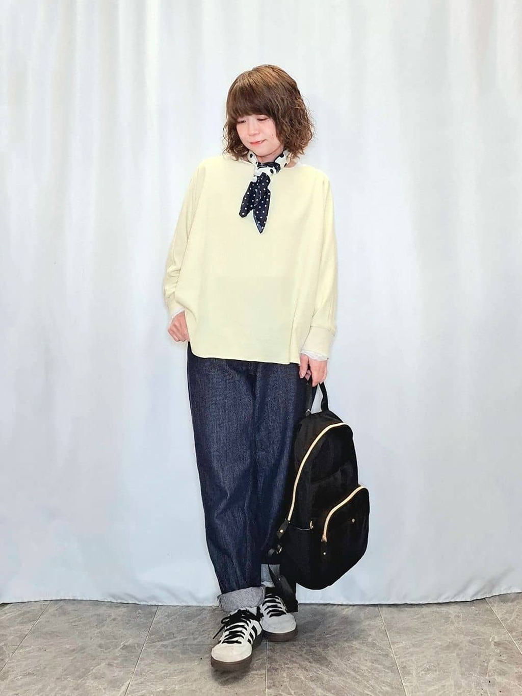 ぬーさんの「SHOO･LA･RUE｜【S-LL】レイヤードスタイルに チュール切替ロンT」を使ったコーディネート
