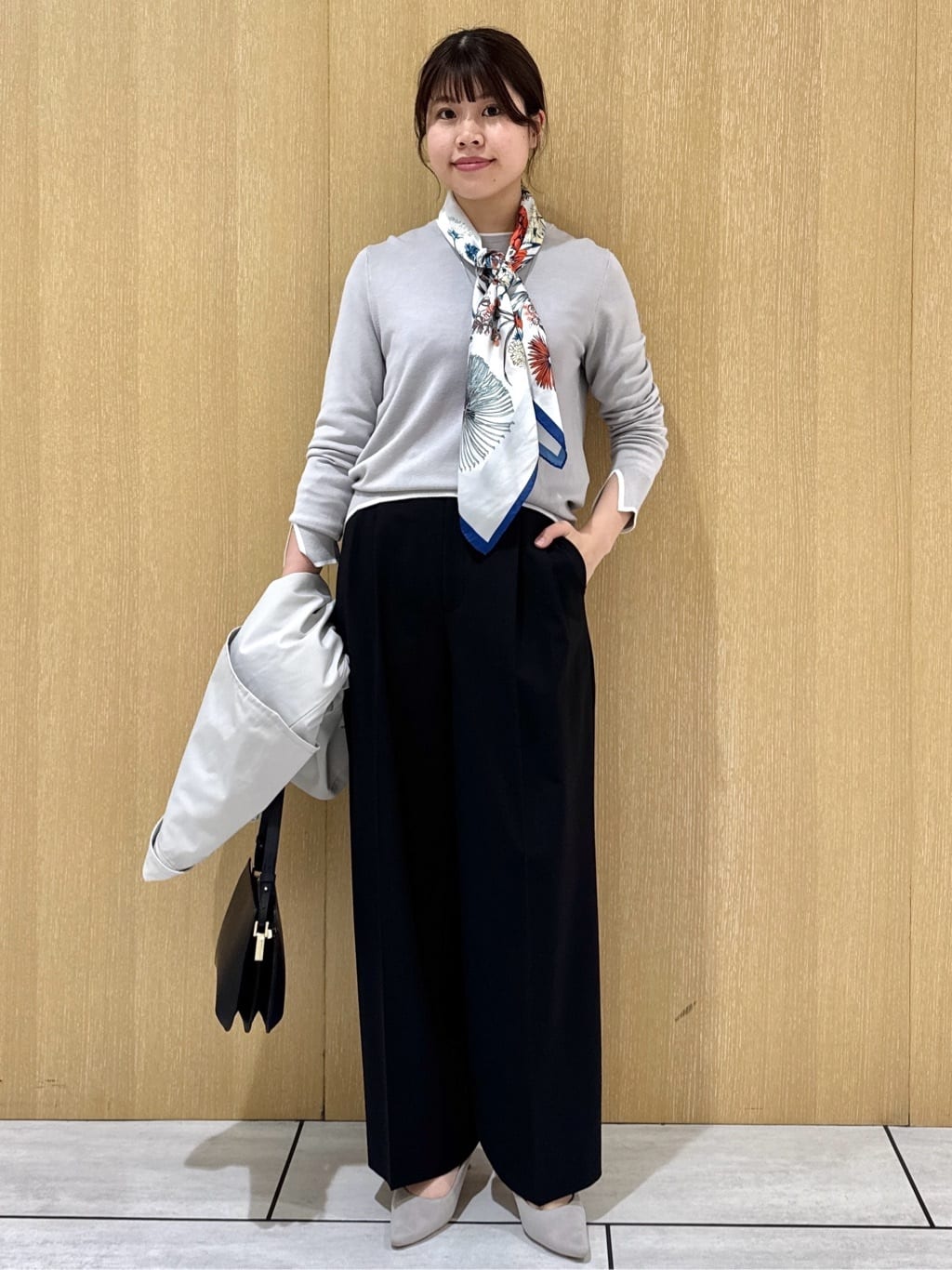 nanaさんの「UNTITLED｜【アンサンブル可/洗える】ウォームスパンニット」を使ったコーディネート