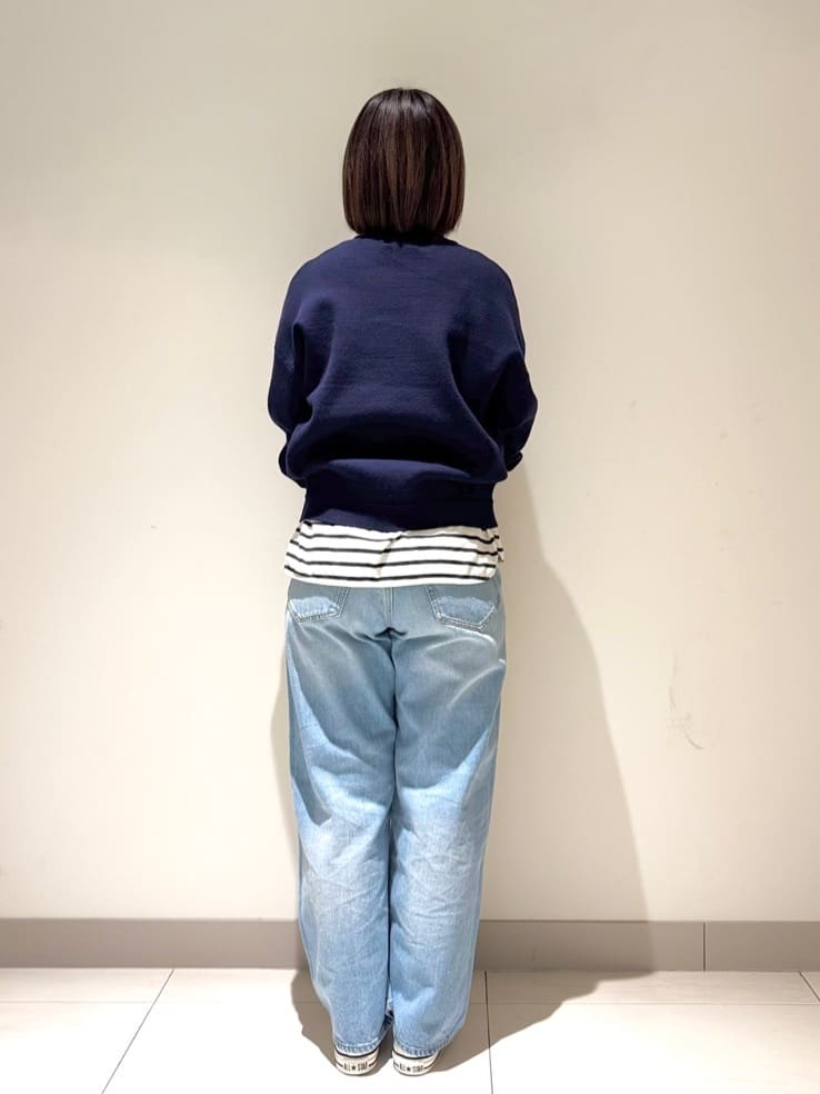 Liriさんの「Dessin｜【ユニセックス/洗える】ワイドシルエット12OZデニム」を使ったコーディネート