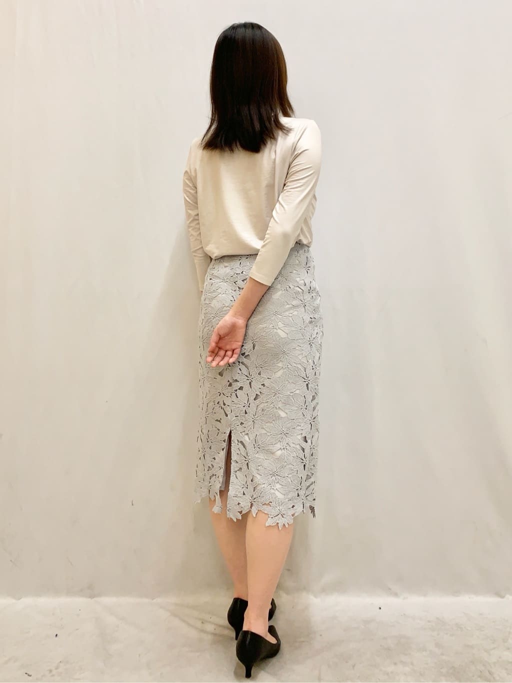 kasumiさんの「index｜タックビジュー7分袖トップス【洗濯機可】」を使ったコーディネート
