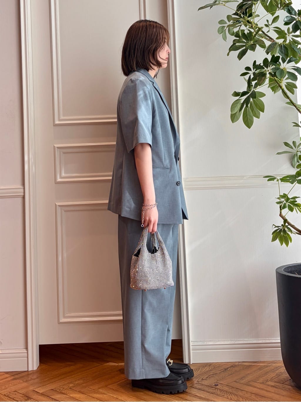 nakaoさんの「DRESSTERIOR｜【otonaMUSE5月号掲載/セットアップ可】ウォッシャブルイージーサマージャケット」を使ったコーディネート