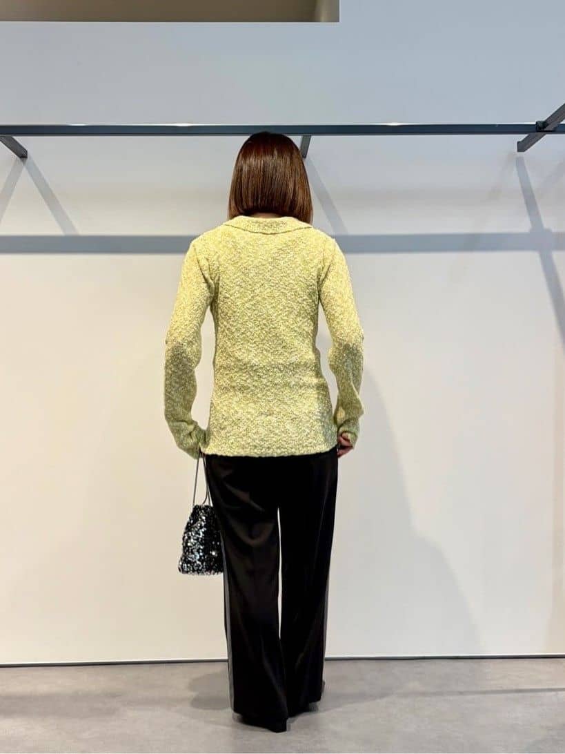 amiさんの「INDIVI｜ブークレポロニット」を使ったコーディネート