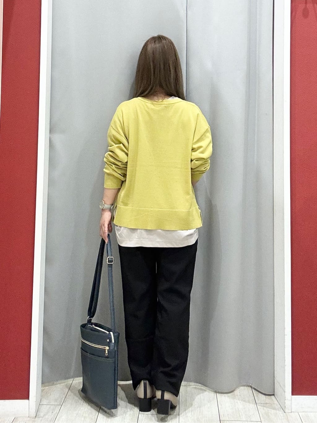 shioさんの「SHOO･LA･RUE｜【UV/体型カバー】とろみフロントタック7分袖ゆるトップス」を使ったコーディネート