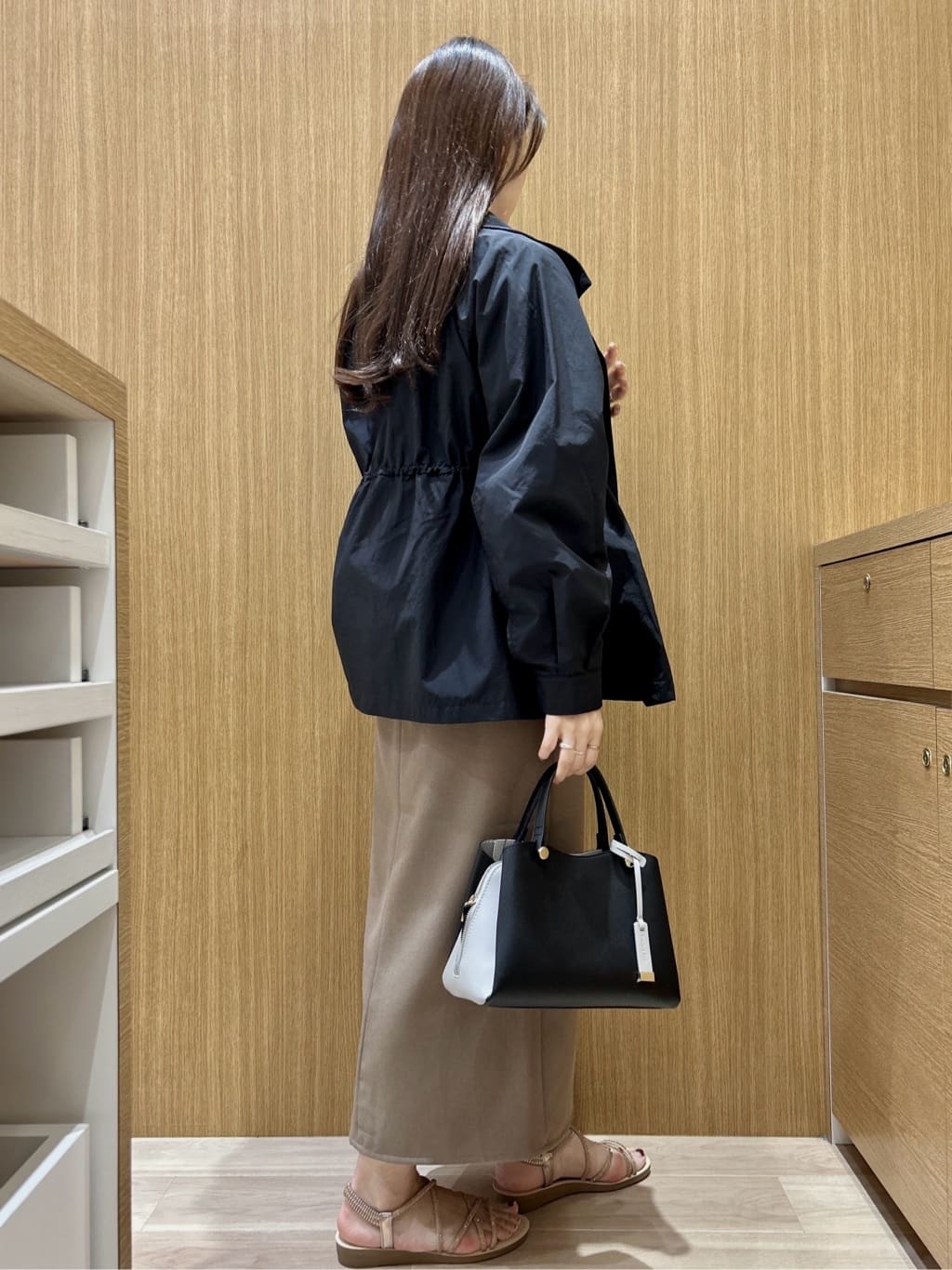 maiさんの「OPAQUE.CLIP｜撥水スタンドZIPブルゾン【洗濯機OK／UVケア／花粉対応】」を使ったコーディネート