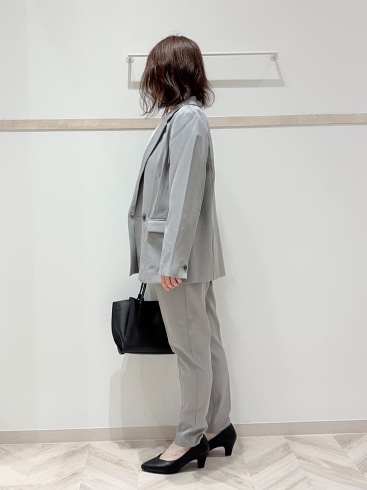 c_h_i_k_aさんの「SHOO･LA･RUE｜【洗濯機可/イージーケア/UV】オンオフ使える　ゆったりダブルジャケット」を使ったコーディネート